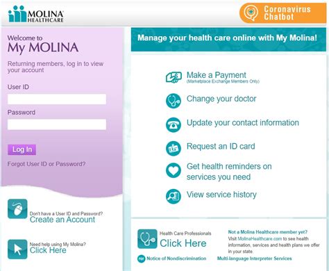 My Molina Portal.